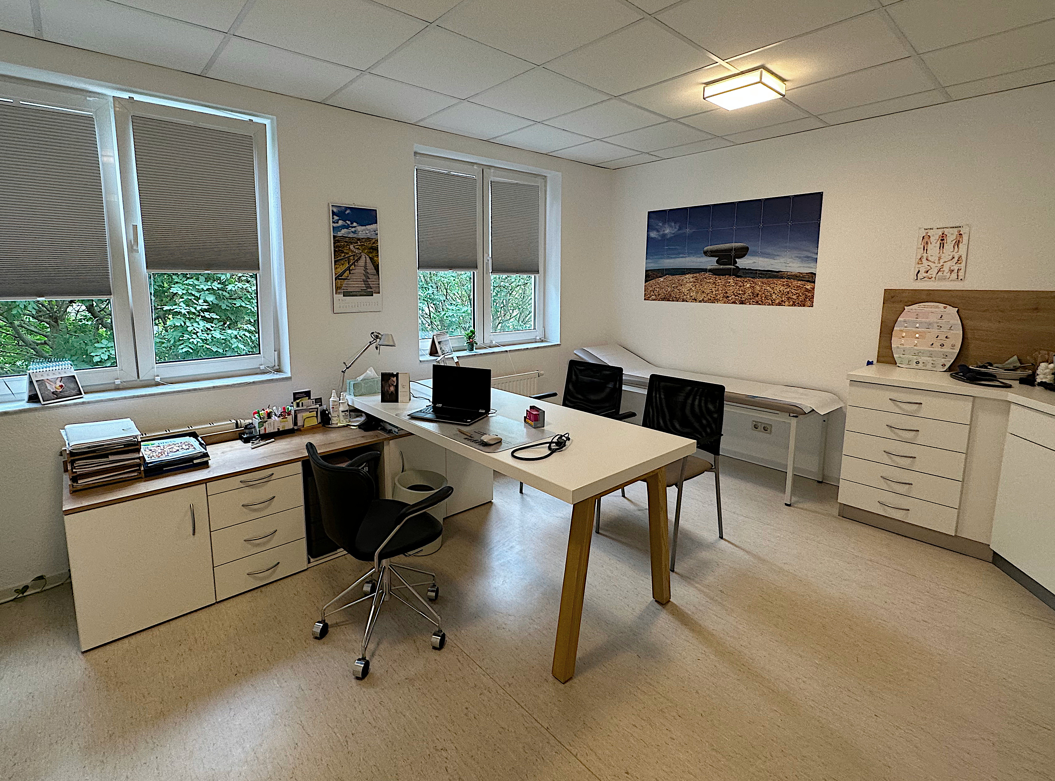 Sprechzimmer der Praxis